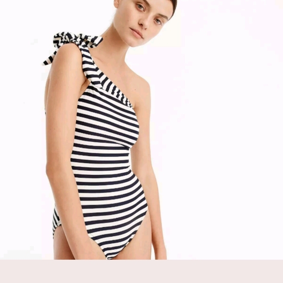 J. Crew Other - J.Crew One-shoulder one-piece swimsuit size 8